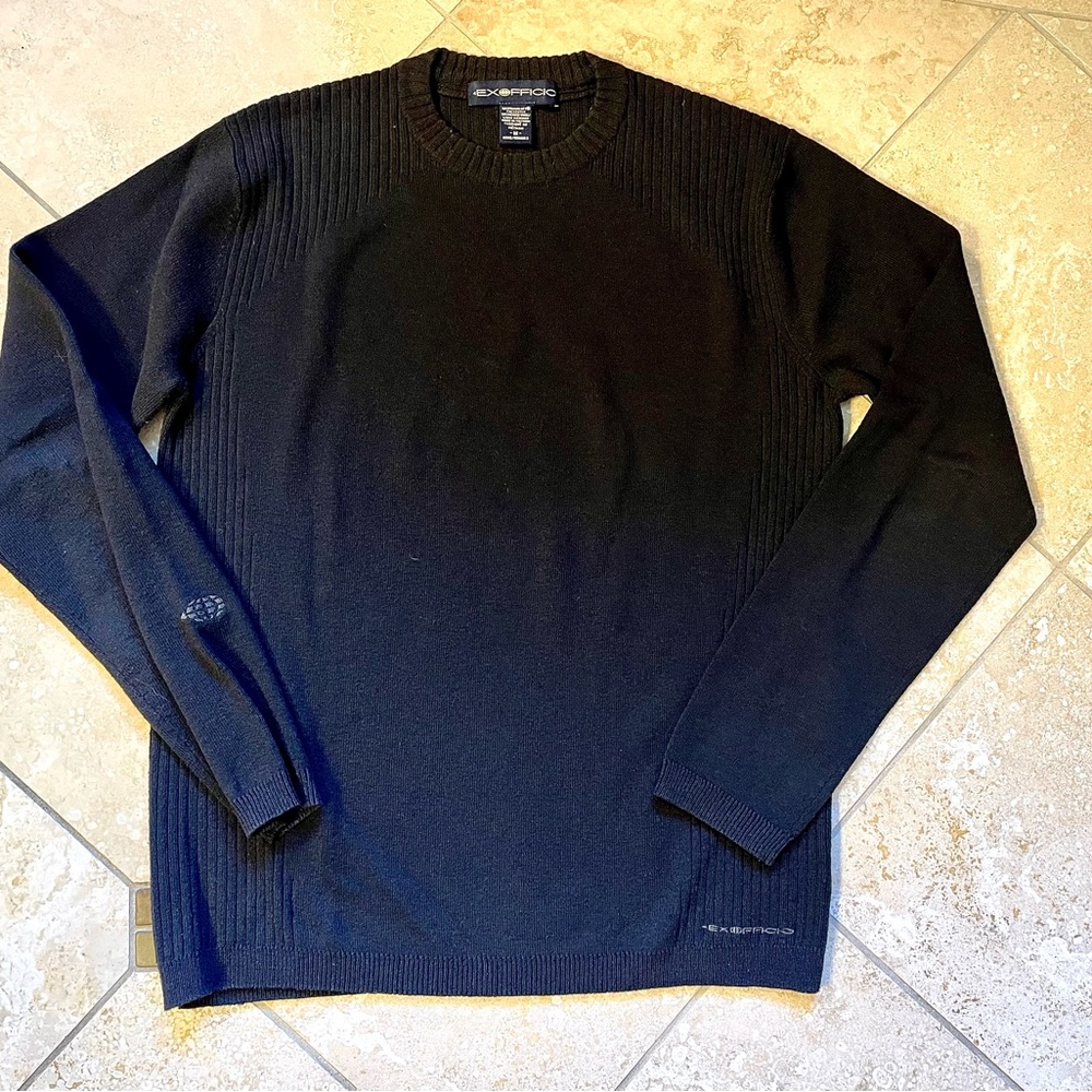 ExOfficio - Dark Grey Wool Sweater